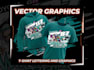 do custom t shirts in vector graphic, ai to vector