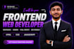be your frontend website developer