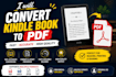 convert kindle book to PDF