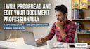 proofread, edit your document right now