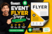 design a event flyer design in 6hrs