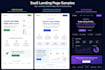 design and develop a high converting saas landing page