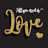 cerate luxury feminine beauty love, gold sale glitter logo