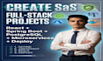 build a custom saas application using react and spring boot