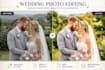 do bulk wedding photo editing in adobe lightroom