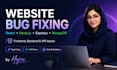 fix mern stack bugs, react node js bugs and API errors