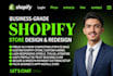 create a responsive shopify ecommerce store