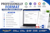 professionally format documents , educational worksheets