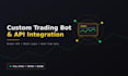 build a custom trading bot with broker API integration