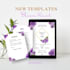 create editable canvas wedding invitation templates and rsvp cards