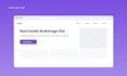 build a modern real estate brokerage website with ai