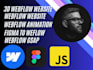build webflow website, webflow expert, webflow animation website, webflow