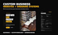 build a professional website and ordering system for your business