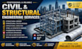 do civil engineering, structural design, structural calculations autocad