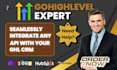 set up ghl zapier integration ghl webhook ghl api ghl automation