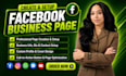 create and setup facebook business page