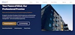 develop a react responsive landing page