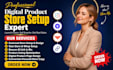 setup german gumroad store, stan store, whop, beacon ai link in bio setup