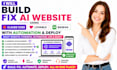 build fix ai website using claude code lovable base44 with automation and deploy