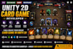develop unity 2d trading card, tcg, rummy, deck builder, multiplayer card game