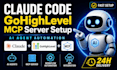 setup claude setup claude code to gohigode to gohighlevel mcp server, claude ai