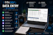 excel data entry,  copy paste, PDF to excel, web research, CRM data