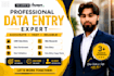 do CRM data entry, web research, data enrichment and copy paste