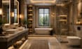 do 3d bathroom interior design and realistic rendering
