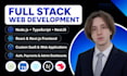 build a full stack website using react nextjs and nodejs