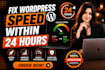 fix wordpress website speed and core web vitals