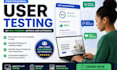 qa test usability manual functionality of your website app and review