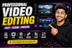 professionally trim, cut, split, merge and edit your videos