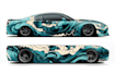 do awesome car wrap, and any vehicle wrap design