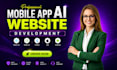 be ai software developer for ai saas, full stack ai website or ai web app
