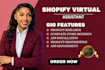 shopify virtual assistant, shopify store manager and shopify expert