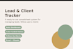 create a lead and client tracker spreadsheet