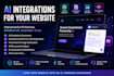 integrate ai into your sass website