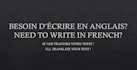 translate your text from english to french or opposite