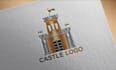 design high quality castle logo with free source file