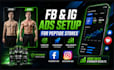 run facebook ads for muscle growth hormone and performance peptide