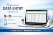 excel data entry, copy paste and web research