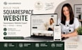 build website design with website mockup design squarespace wix godaddy website