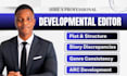 developmental edit your fiction novel 100 percent  human editing no ai