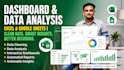 do data analysis and create dynamic dashboards