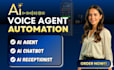 build ai voice agent retell ai receptionist, ai calling agent vapi ai automation