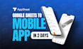 convert google sheets to custom appsheet mobile app