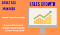 setup and manage daraz ads and amazon ppc
