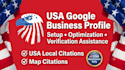 set up and optimize your US google business profile