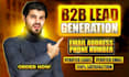 do linkedin b2b lead generation and prospect list building