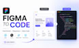 convert figma to code HTML CSS, react native and next js
